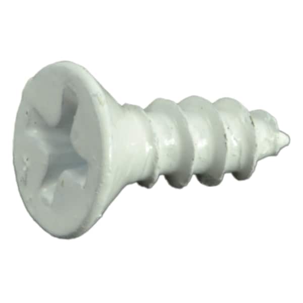 Midwest Fastener Sheet Metal Screw, #8 x 1/2 in, Painted Steel Flat Head Phillips Drive, 45 PK 36245 - main